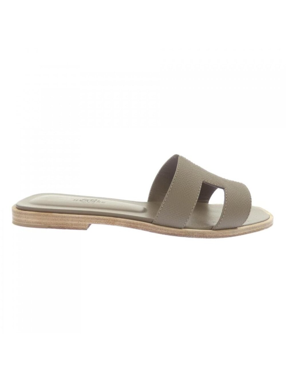 Hermes Oran Sandals Brown